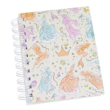 Imagem de Caderneta Culturama Pautada Princesas 80 Folhas