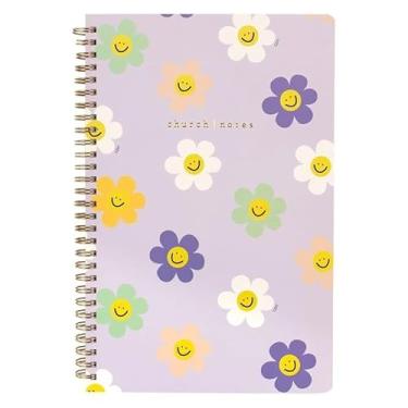 Imagem de Church Notes Notebook Journal by Callie Danielle, Happy Daisy with Maps, Bible Journal, Sermon Notes Notebook, Christian Journals, Easter Gifts for Church Members, Bible Study Group, Church Families