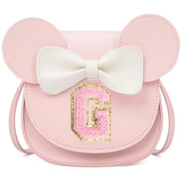 Imagem de OYLOLA Presentes de aniversário para meninas de 3, 4, 5, 6, 7 e 8 anos, bolsa infantil para meninas pequenas, presente para meninas, Rosa