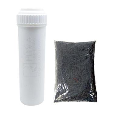 Imagem de Cartucho Recarregável 10" x 2.1/2 com Carvão Ativado 500g - FDMA Filtr