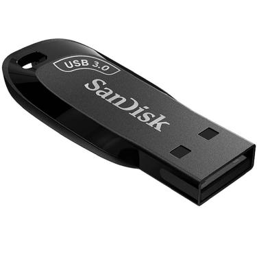 Imagem de Pen Drive De 32gb Sandisk Ultra Shift Sdcz410-032g-g46 Usb 3.0 - Preto