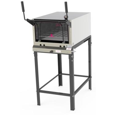 Imagem de Forno Refratário A Gás Progás 100 Litros Inox Abertura Guilhotina Prp-800 S/kg