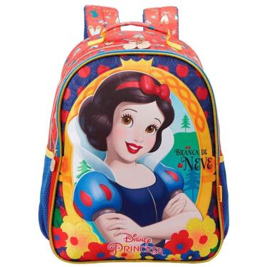 Imagem de Mochila Costas Infantil Escolar Branca De Neve Xeryus 13082