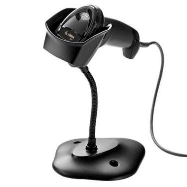 Imagem de Leitor Código De Barras Zebra Ds2208 Usb C/Pedestal -D