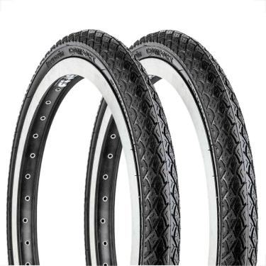 Imagem de  PAR Pneu Levorin Comfort Aro 20 x 1.75 Bicicleta Bike Bmx Mtb Infantil Balão Praieiro Arame Slick