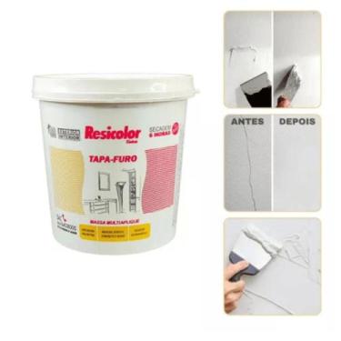 Imagem de Multimassa Tapa Furo Resicolor, 340g