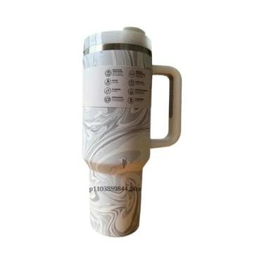 Imagem de Garrafa Térmica De Aço Inoxidável De Grande Capacidade (1,18L) Com Tam
