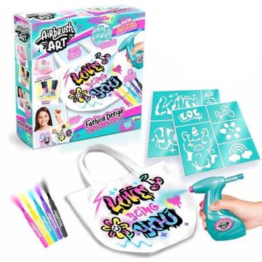 Imagem de Kit Fashion Design Airbrush - Fun Divirta-se