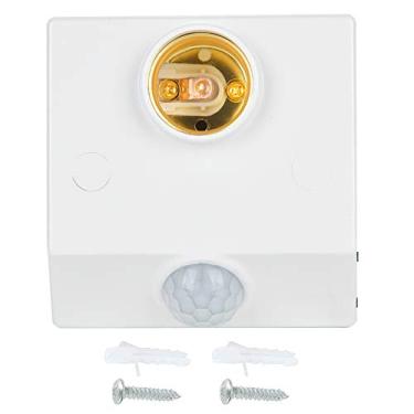 Imagem de Interruptor de Movimento do Sensor Infravermelho Ajustável Controlador de Movimento de Movimento Infravermelho E27 Soquete de Luz para Aparelhos de Lâmpada LED