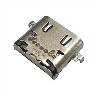 Imagem de ZAHARA Consola de jogos portátil tipo C DC Power Jack Conector de porta de carregamento para MSI MS-1T41 Claw A1M A1M-050US