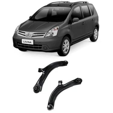 Imagem de Bandeja Nissan Livina Dianteira (2007 Até 2014) Impacto - O Par - Impa