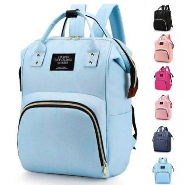 Imagem de Mochila Maternidade impermeável Bolsa Saída Hospital Térmica Espaçosa 