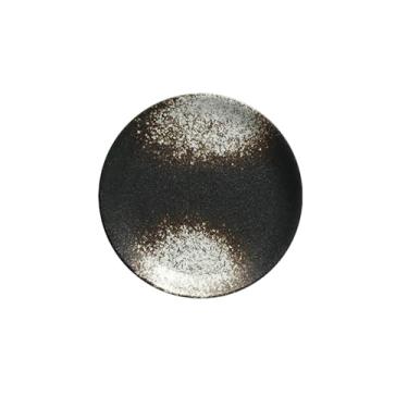 Imagem de Prato raso redondo de cerâmica japonesa prato de bolo de sobremesa para bife de café da manhã - Branca de Neve (15 cm)