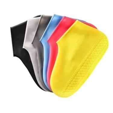 Imagem de Capa Protetora CalçAdo de Chuva de Silicone, Antiderrapante E à Prova D'áGua(L (40-42),Cor aleatória)
