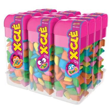 Imagem de Chiclete Xclé Mini Tutti Frutti - 12 Unidades - Docile