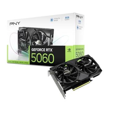 Imagem de PNY Placa gráfica GEFORCE RTX™ 5060 8GB Dual Fan DLSS 4
