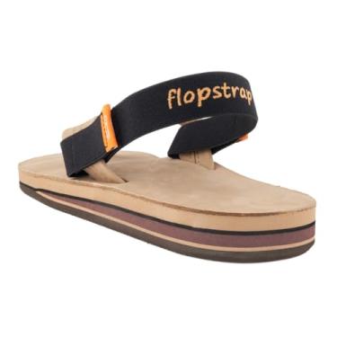 Imagem de V-TOE SOCKS Alça de dedo – Alças traseiras para segurar chinelos para homens, mulheres, meninos e meninas, suporte macio e confortável para crianças e adultos com velcro, Preto, Medium