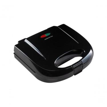 Imagem de Máquina de Waffle Aroma para Lanches Doces e Salgados com Chapa Antiaderente Preto Agratto