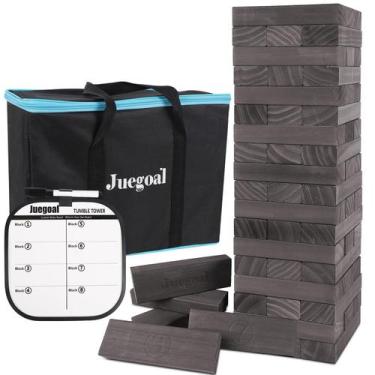 Imagem de Jogo Giant Tumble Tower Juegoal 54 peças para adultos e crianças e fam