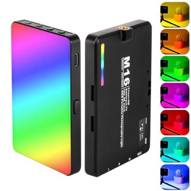 Imagem de 94 RGB Luz para telemóvel, Abuytwo portátil LED luz Selfie de 360 ° em toda a cor, 3000-9900k Led luz móvel, 20 modos de cena para Selfie, Vlogging, fotografia, videoconferência