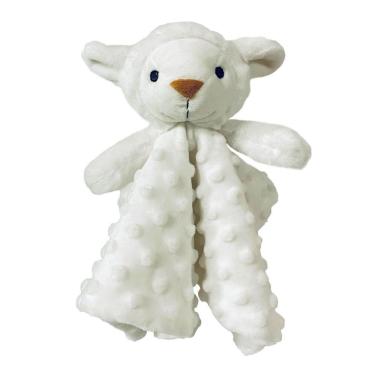 Imagem de Minha Primeira Naninha Ovelha Branca - Laço Bebê