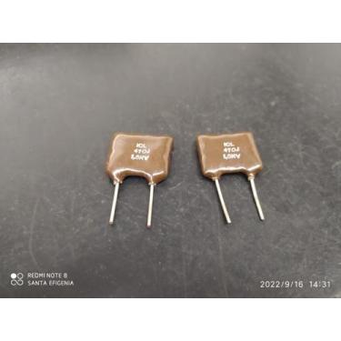 Imagem de 1x Capacitor Mica Prata 470pf/1,5kv 5% Icl