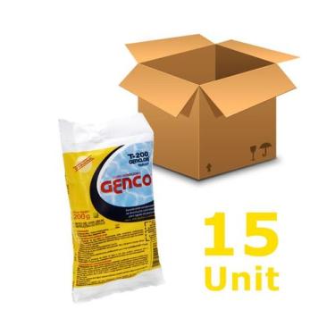 Imagem de 15 unidades Cloro Tablete - Genco- Genclor tradicional