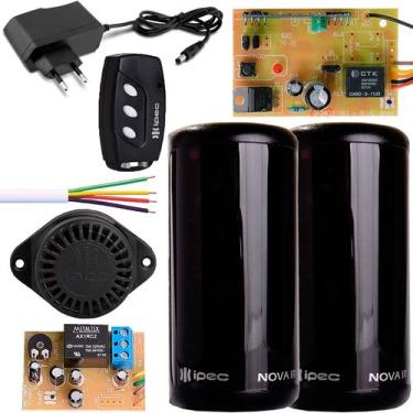 Imagem de Sensor Ir15 + Fonte 12v 2a + Sirene Elite + Port Luz + Immunity + Tx D