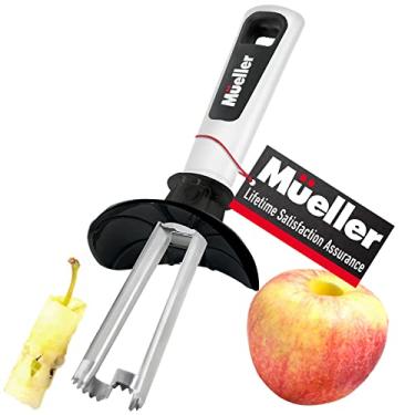 Imagem de Mueller Premium Apple Corer – Removedor de núcleo fácil de usar e durável para peras, pimentões, Fuji, Honeycrisp, Gala e Pink Lady Apples e até mesmo cupcakes – cirúrgico inoxidável