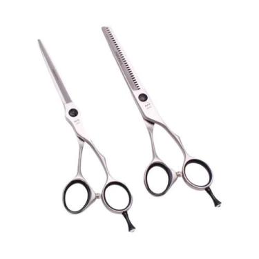 Imagem de Tesoura Profissional Para Cabelo 5.5'' 6'' 440C, Tesoura De Corte Para