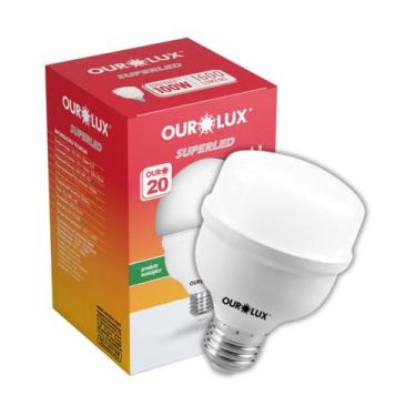 Imagem de Lâmpada Led Alta Potência T 20w Bivolt Base E27 Cor da Luz 3000k Branc
