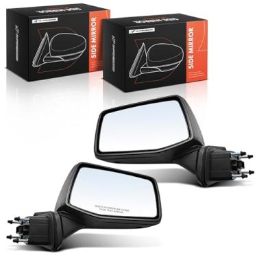Imagem de A-Premium Par (2) espelhos retrovisores elétricos do lado do motorista e do passageiro - compatível com Chevrolet Silverado 1500 2019-2025, Silverado 1500 LTD 2022 - Espelho retrovisor externo externo