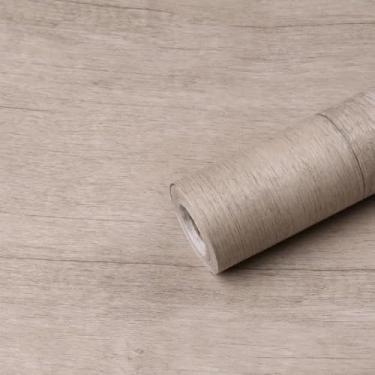 Imagem de Papel de Parede Vinílico Madeira – Autocolante Lavável 4,5m² para Ambientes Aconchegantes(Madeira Atacama MST15C)