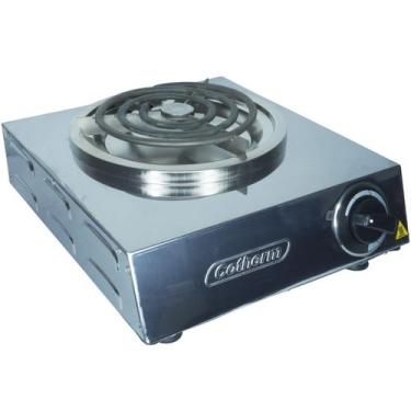 Imagem de Fogão Elétrico Profissional Mesa 1 Boca 220mm 1500W Esmeralda Inox 220