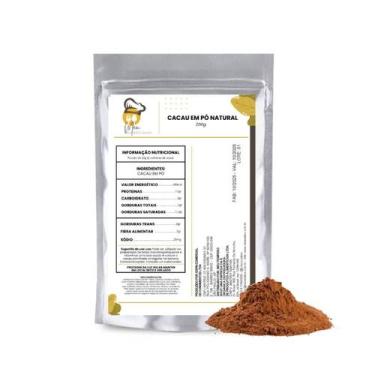 Imagem de Cacau em Pó Alcalino 100% Puro  Sabor Intenso e Cor Escura - Meu tempe