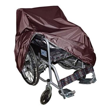 Imagem de Capa para cadeira de rodas elétricaRollator bolsa de viagem bicicleta dobrável Scooter, capa para rodas elétricas impermeável para viagens capa para cadeira de rodas elétrica capa para chuva