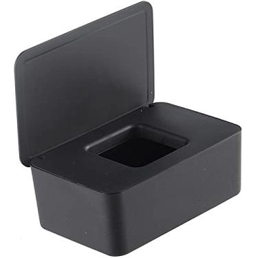 Imagem de Capa à prova de poeira para uso doméstico, caixa de lenços umedecidos, caixa organizadora universal de máscaras