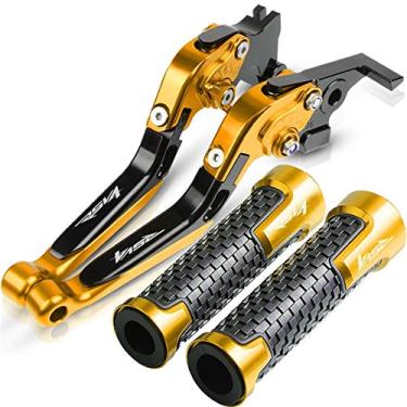 Imagem de Para Aprilia RSV4R Factory 2009-2019 Acessórios CNC para motocicleta Alavancas de embreagem de freio extensíveis Pegas de alavanca de embreagem de freio de motocicleta (Cor: 3)