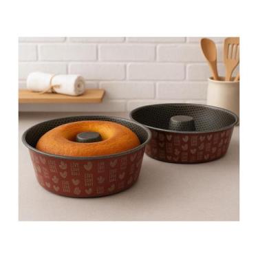 Imagem de Kit Forma Bolo e Pudim Enjoy 18 e 22cm - Alegrete