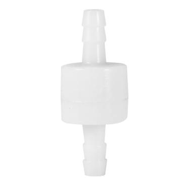 Imagem de Hilitand Válvula de Retenção Embutida de 1 Vias, Válvula de Retenção Plástica de Uma Maneira que Não Retorna de para o Ar de Gás Combustível de água, Estável, Anti-assassinato, Trabalho Abaixo de 100