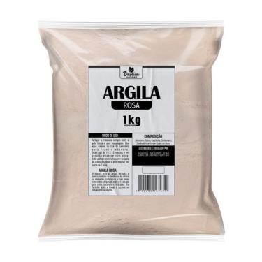 Imagem de Argila Rosa 1KG para skin care Máscara facial - Daseiva