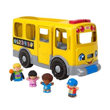 Imagem de Little People Brinquedo para Bebês Caminhão Escolar Fazendo Novos Amigos LATAM para crianças a partir de 1 ano