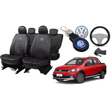 Imagem de Capa de couro para o banco saveiro 1999-2023 proteção impermeável