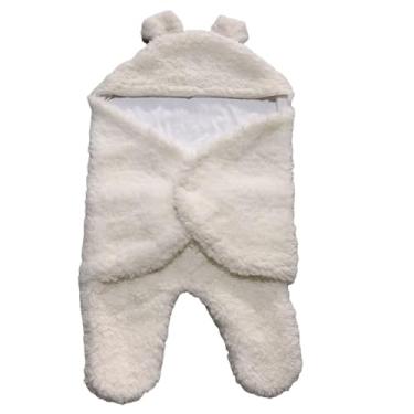 Imagem de Mantas Para Berço - Enrolamento Suave De Polar Para Berçário - Manta Enrolável - Para Bebês De 3-6 Meses Meninas E Meninos Casa Viagem Hospital Banho Berço