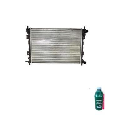 Imagem de Kit Radiador Ford Fiesta Ka Courier 2000 a 2002 Aditivo Pronto Uso 1L Água Desmineralizada 1L