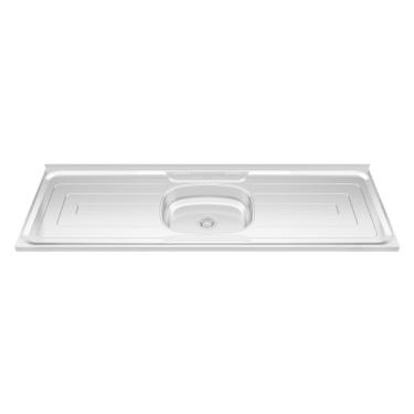 Imagem de Bacia Inox 1,60x0,53 Duranox Cuba Central Inox