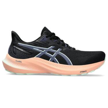 Imagem de Tênis Asics Gt-2000 12 Feminino - Preto+Laranja