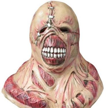 Imagem de Mask Tyrant Headgear Latex Full Face para festa Resident Evil - yiweis