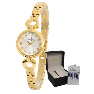 Imagem de Relógio Pequeno Champion com Pedras Cravejadas Original