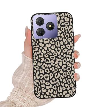 Imagem de Zrutru Linda capa de telefone leopardo para OSCAL Flat 2 16.7 cm, capas de silicone macio TPU fino à prova de choque com estampa de desenho animado branco de luxo estampa de desenho animado capa de